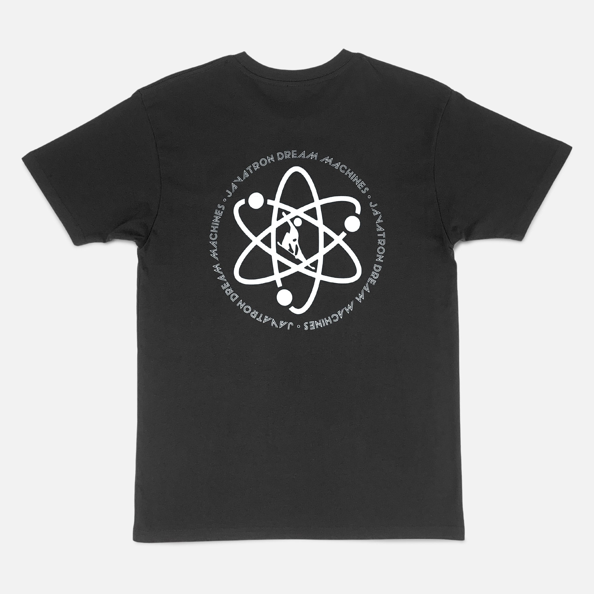 jdm atom icon tee (vintage black / white) – Javatron Dream