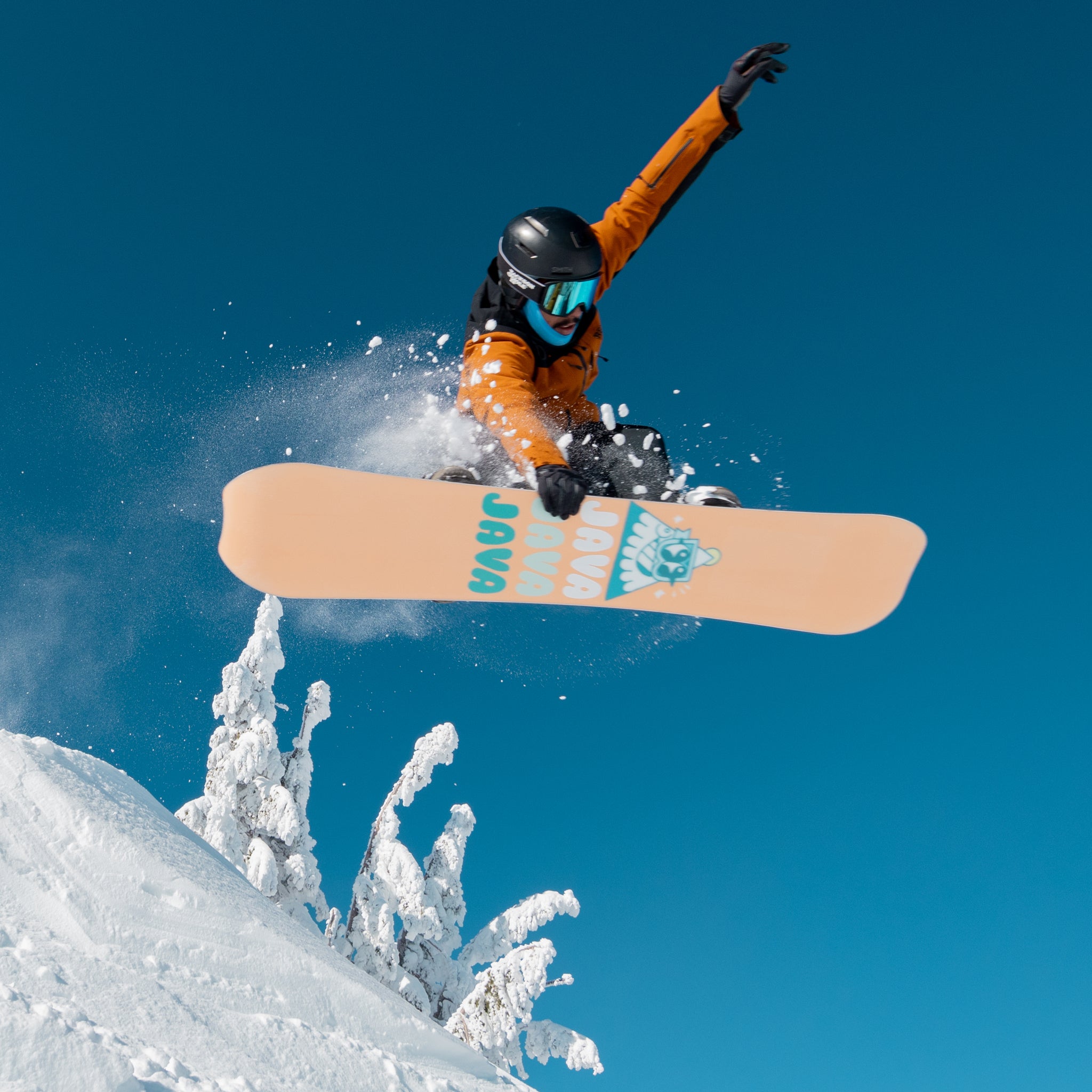 mocha latte snowboard – Javatron Dream Machines